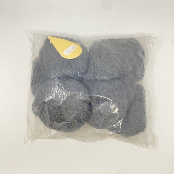 100% Baby Alpaca Yarn Lot of 10 Skeins Fingering Superfine Wt Dk Charcoal 50g Ea - Picture 3 of 6